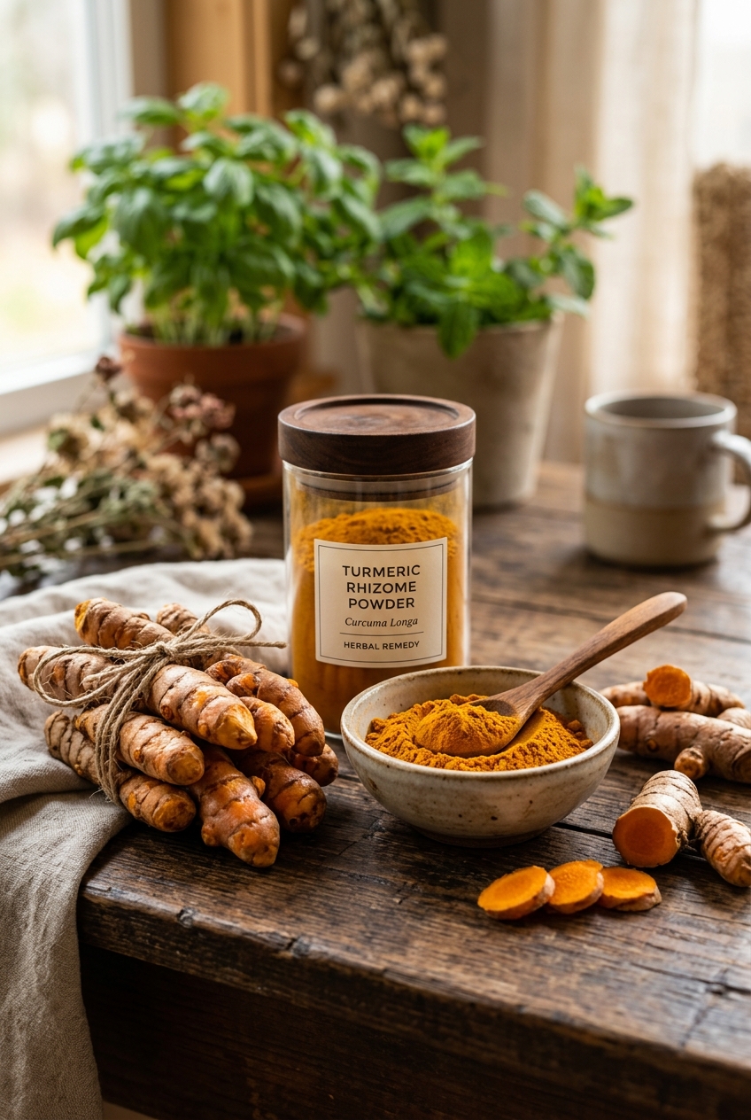 Turmeric: The Golden Root with Ancient Roots and Modern Science botanical guide image